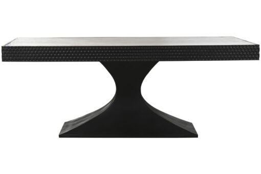 MESA COMEDOR MADERA MARMOL 200X100X76 TRAVERTINO MB-215229 Disponible ref13191 - Imagen 6