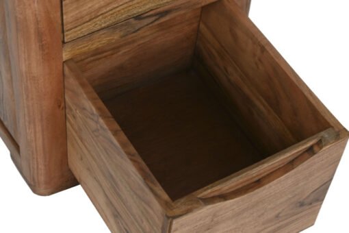 MESITA DE NOCHE ACACIA 40X40X60 MARRON MB-215247 Disponible ref13274 - Imagen 4