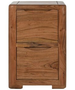 MESITA DE NOCHE ACACIA 40X40X60 MARRON MB-215247 Disponible ref13274