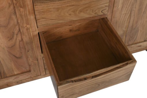 VITRINA ACACIA CRISTAL 140X45X180 MARRON MB-215251 Disponible ref13244 - Imagen 3