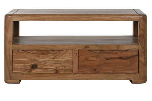 MUEBLE TV ACACIA 90X40X45 NATURAL MB-215253 Disponible REF13040