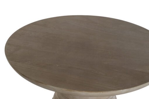 MESITA AUXILIAR METAL MADERA 41X41X53 NATURAL MB-215398 Disponibleref13104 - Imagen 3