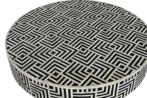 MESA CENTRO HUESO 100X100X41 42,78 BLANCO MB-215632 Disponible ref13150 - Imagen 5