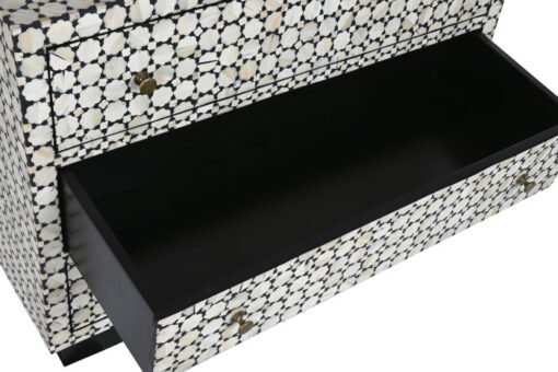 COMODA HUESO 101X43X81 BICOLOR MB-215635 Disponible REF13048 - Imagen 2
