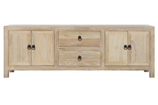 MUEBLE TV MADERA RECICLADA OLMO 160X40X55,5 62,00 MB-215903 Disponible REF13039