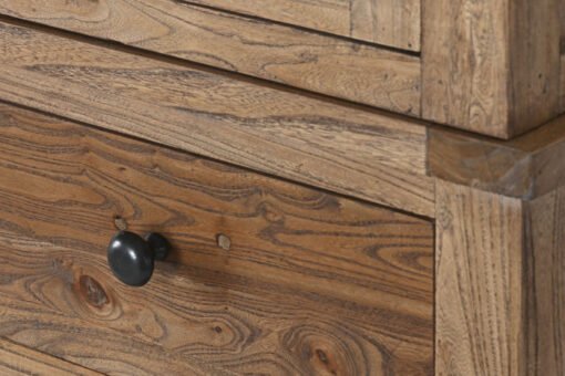 VITRINA MADERA RECICLADA OLMO 100X45X220 93,00 MB-215907 Disponible ref13242 - Imagen 3