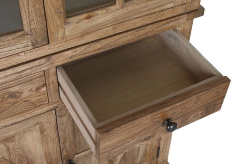 VITRINA MADERA RECICLADA OLMO 100X45X220 93,00 MB-215907 Disponible ref13242 - Imagen 2