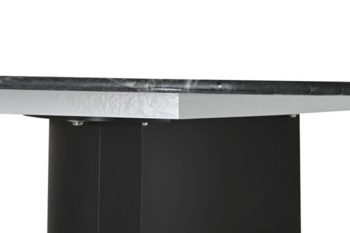 MESA COMEDOR CRISTAL TEMPLADO METAL 200X100X76 MB-215912 Disponible ref13188 - Imagen 2