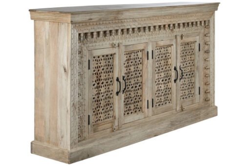 BUFFET MANGO 185X40X100 66,20 TALLADO A MANO MB-216502 Disponible REF13037