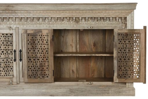 BUFFET MANGO 185X40X100 66,20 TALLADO A MANO MB-216502 Disponible REF13037 - Imagen 4