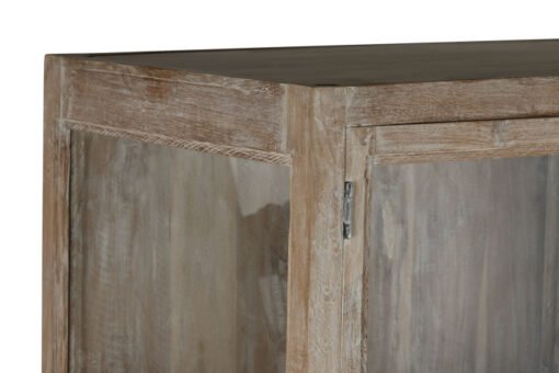 VITRINA TECA RECICLADA 76X48X198 NATURAL MB-216532 Disponible ref13237 - Imagen 3