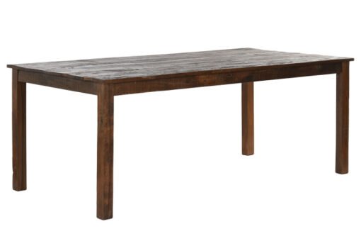 MESA COMEDOR MADERA RECICLADA 200X100X76 NATURAL MB-216533 Disponible ref13186