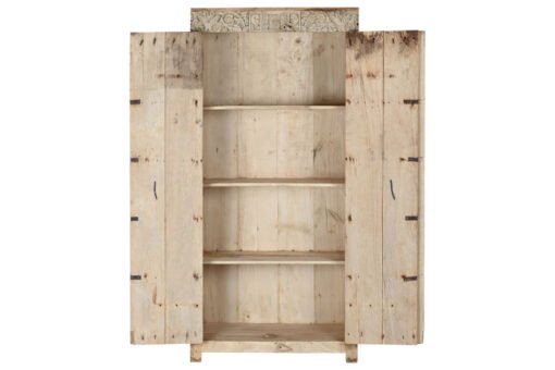 ARMARIO TECA 90X45X190 PUERTAS ANTIGUAS NATURAL MB-216541 Ref 13236 - Imagen 5