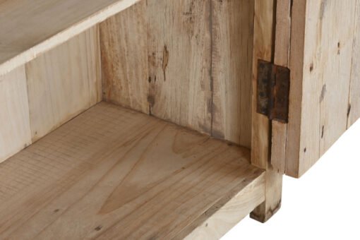 ARMARIO TECA 90X45X190 PUERTAS ANTIGUAS NATURAL MB-216541 Ref 13236 - Imagen 7