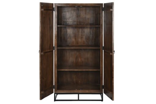 ARMARIO MADERA RECICLADA 45X90X180 2 PUERTAS MB-216580 Disponible Ref 13235 - Imagen 5