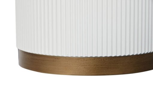 MESA CENTRO ABETO MDF 70X70X52 BLANCO MB-216606 Disponible ref13149 - Imagen 2