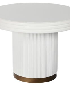 MESA CENTRO ABETO MDF 70X70X52 BLANCO MB-216606 Disponible ref13149