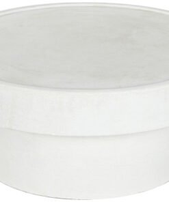 MESA CENTRO MDF 80,5X80,5X36 13,80 RUGOSO BLANCO MB-216610 Disponible ref13148