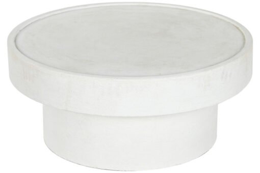 MESA CENTRO MDF 80,5X80,5X36 13,80 RUGOSO BLANCO MB-216610 Disponible ref13148