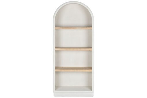 ESTANTERIA ABETO MDF 80X38X188 28,50 RUGOSO BLANCO MB-216615 Disponible Ref13233 - Imagen 2