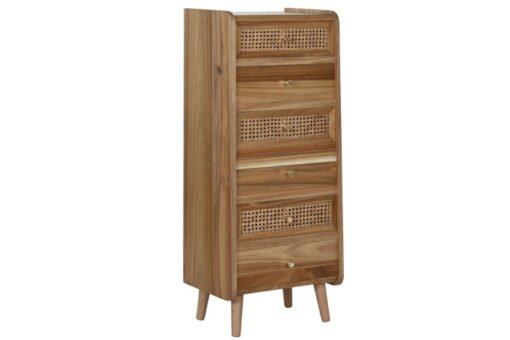 CHIFONIER MDF ACACIA 40X30X104,5 14,74 MARRON MB-216778 Disponible REF13047 - Imagen 3
