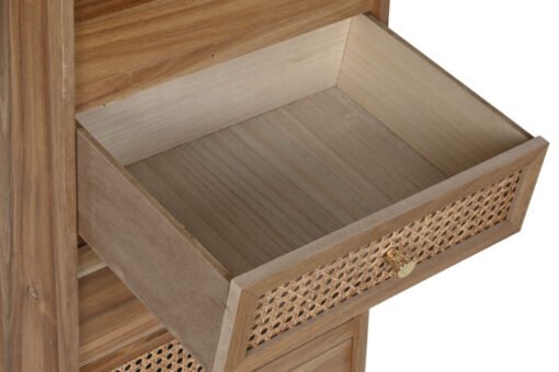 CHIFONIER MDF ACACIA 40X30X104,5 14,74 MARRON MB-216778 Disponible REF13047 - Imagen 2