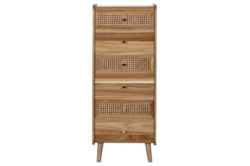 CHIFONIER MDF ACACIA 40X30X104,5 14,74 MARRON MB-216778 Disponible REF13047 - Imagen 4