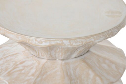 MESITA AUXILIAR MADERA MUNGUR 30X30X45 TALLADA MB-217095 Disponible ref13102 - Imagen 2
