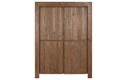 ARMARIO TECA RECICLADA 130X45X180 4 PUERTAS MB-217297 Disponible ref13230