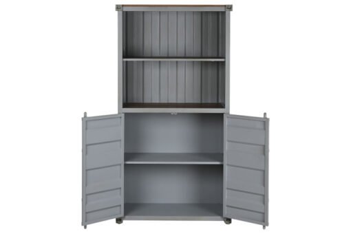 ESTANTERIA METAL MDF 87X44X168,5 36,30 CONTAINER MB-217354 Disponible ref13229
