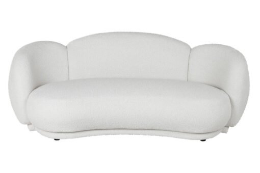 SOFA POLIESTER 195X103X74 NUBE BLANCO MB-217367 Disponible ref13371