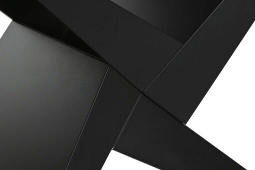 MESA COMEDOR METAL CERAMICA 180X90X75 NEGRO MB-217608 Disponible ref13175 - Imagen 3