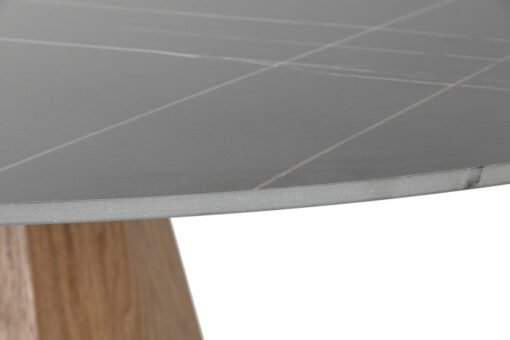 MESA REDONDA COMEDOR CERAMICA MDF 120X120X75 MB-217609 Disponible ref13174 - Imagen 3