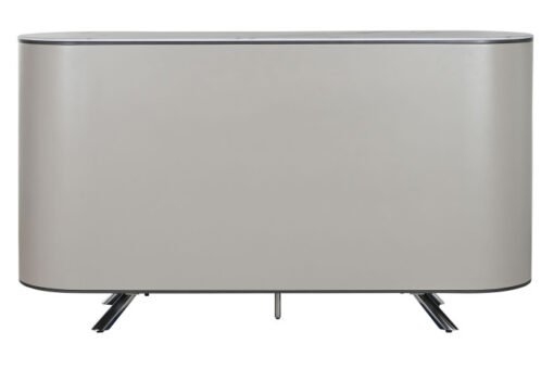 BUFFET MARMOL ACERO 150X40X86 BEIGE MB-217634 REF13028 - Imagen 2