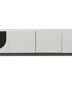MUEBLE TV MARMOL MDF 200X40X42 63,00 BEIGE MB-217637 Disponible REF13026