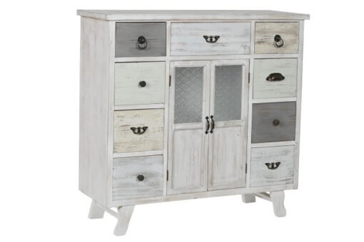CAJONERA ABETO MADERA DM 98X33X94 20,14 ENVEJECIDO MB-217766 REF13043 - Imagen 3