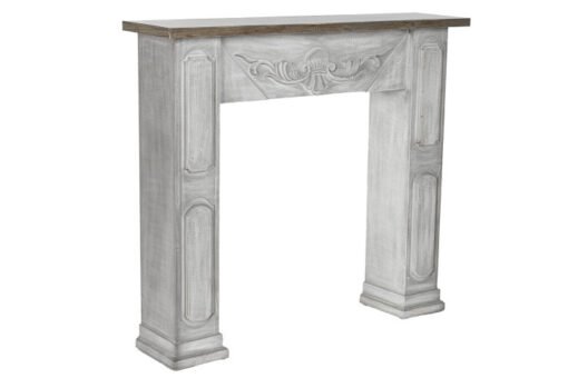 FRONTAL CHIMENEA ABETO MDF 113,7X26,5X101 BLANCO MB-217770 Disponible ref13074 - Imagen 4