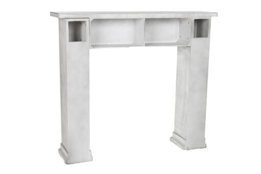 FRONTAL CHIMENEA ABETO MDF 113,7X26,5X101 BLANCO MB-217770 Disponible ref13074 - Imagen 3