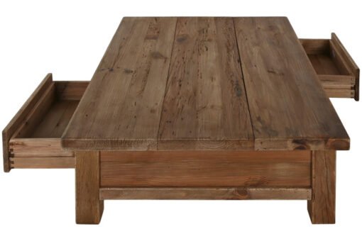 MESA CENTRO MADERA RECICLADA PINO 130X90X38 MB-217915 Disponible ref13142 - Imagen 4
