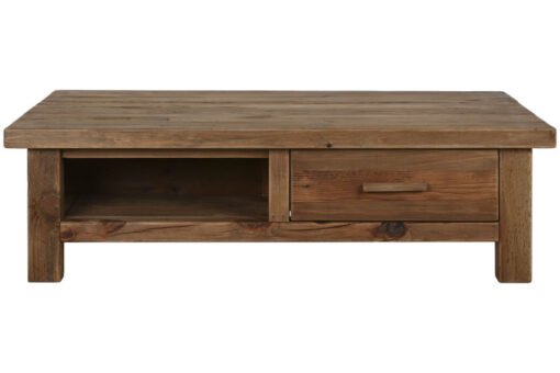 MESA CENTRO MADERA RECICLADA PINO 130X90X38 MB-217915 Disponible ref13142