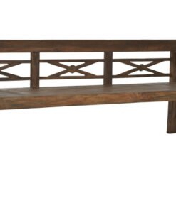 BANCO TECA MACIZA 190X70X75 55,00 TALLADO MB-217920 Disponible ref13288