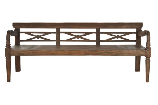 BANCO TECA MACIZA 190X70X75 55,00 TALLADO MB-217920 Disponible ref13288 - Imagen 5
