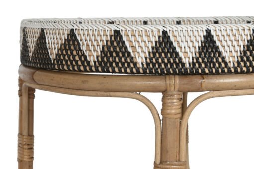 MESA CENTRO SET 2 RATAN 70X70X52 5,50 HECHO A MANO MB-217922 Disponible Ref 13140 - Imagen 4