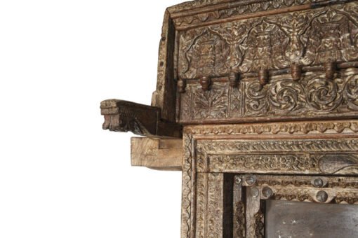 PUERTA TECA 120X46X190 PIEZA UNICA MARRON MB-217951 Disponible REF13470 - Imagen 2