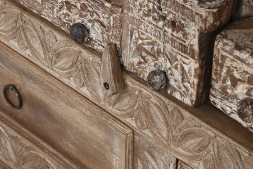 ARMARIO TECA 122X51X216 PIEZA UNICA NATURAL MB-217959 Disponible ref13226 - Imagen 4