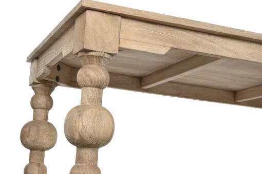 MESA COMEDOR MANGO 220X90X78 PATAS TORNEADAS MB-217971 Disponible ref13171 - Imagen 2