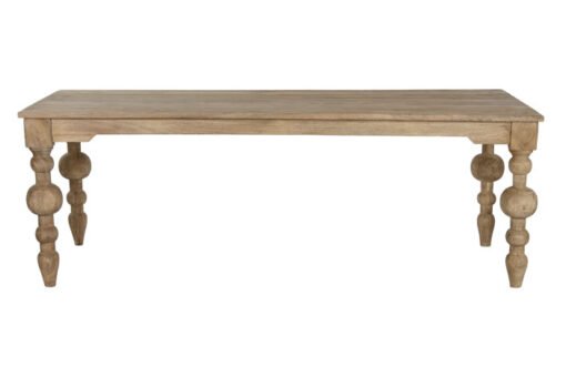 MESA COMEDOR MANGO 220X90X78 PATAS TORNEADAS MB-217971 Disponible ref13171 - Imagen 6