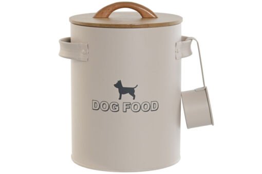 BOTE METAL BAMBU 19X16X23 4L, COMIDA BEIGE PC-217587 Disponible Ref 2013 - Imagen 3