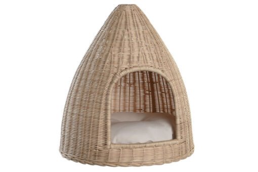 CAMA MASCOTA RATAN 45X45X57 NATURAL RM-205448 Disponible Ref 2026
