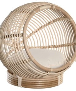 CAMA MASCOTA RATAN 55X50X55 NATURAL RM-205449 Disponible Ref 2025